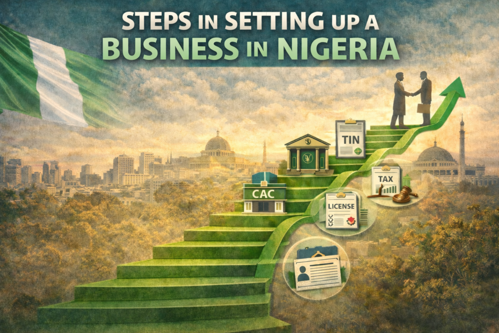 STEPS IN SETTING UP A BUSINESS IN NIGERIA